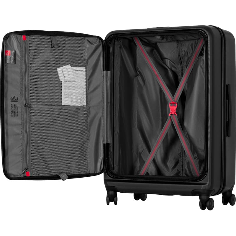 Фото 22 Набір валіз WENGER Skyon Hardside S+L Black (653569)