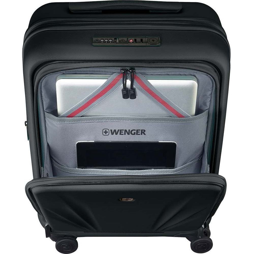 Валіза WENGER Чемодан Skyon Hardside Carry-On Black (653563) Особливості USB