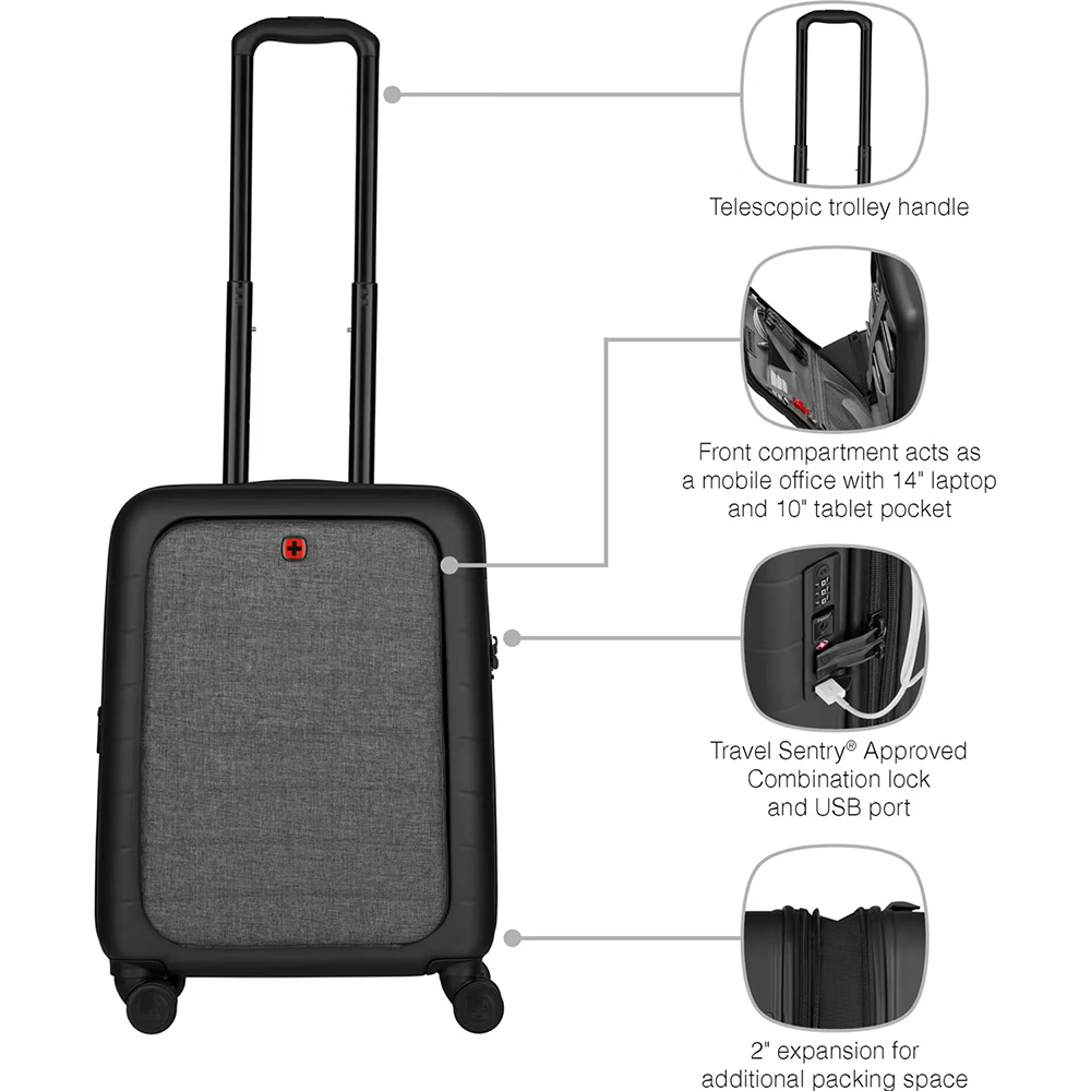 Заказать Чемодан WENGER Syntry Black (610163)