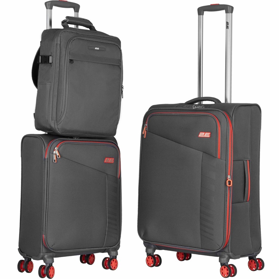 Фото 14 Рюкзак 2E Trek 17/23 л Grey (2E-BPET-CABIN-GR)