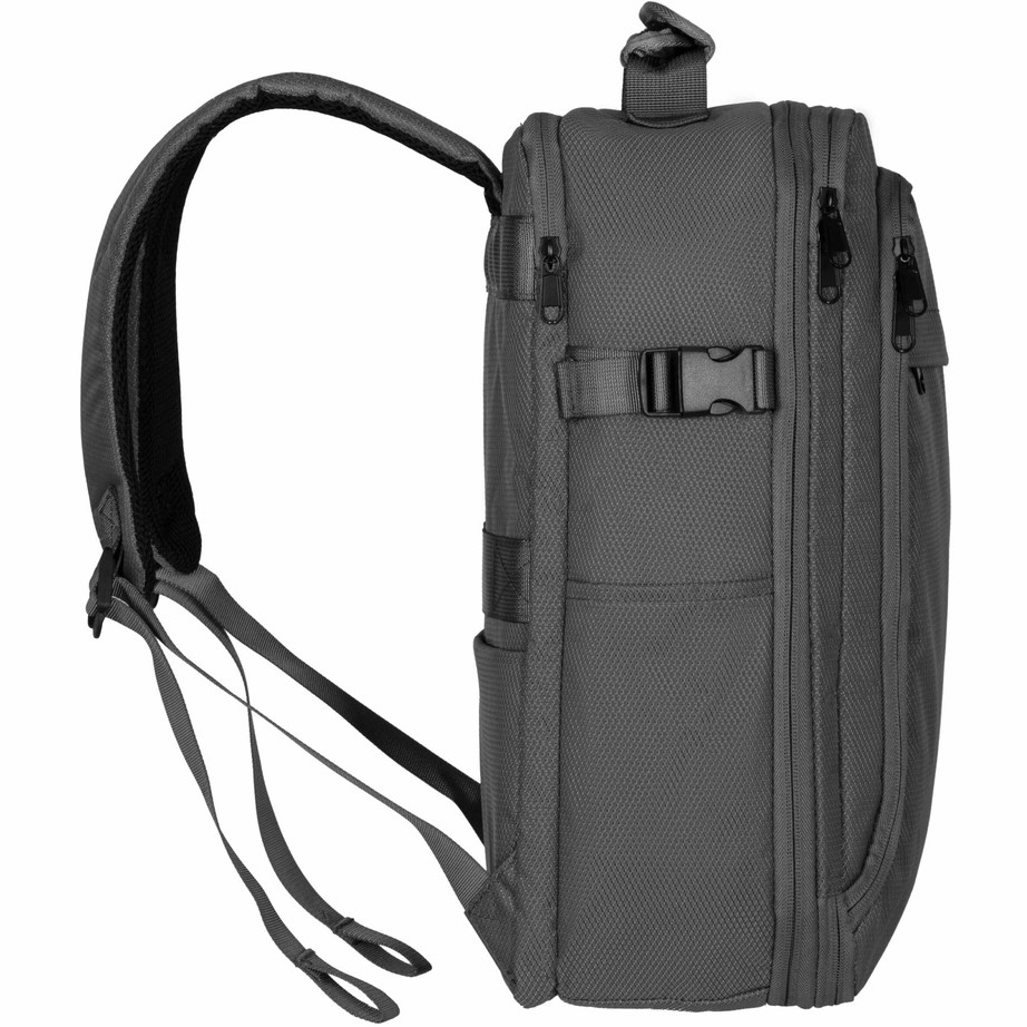 Рюкзак 2E Trek 17/23 л Grey (2E-BPET-CABIN-GR) Особливості відділення для ноутбука