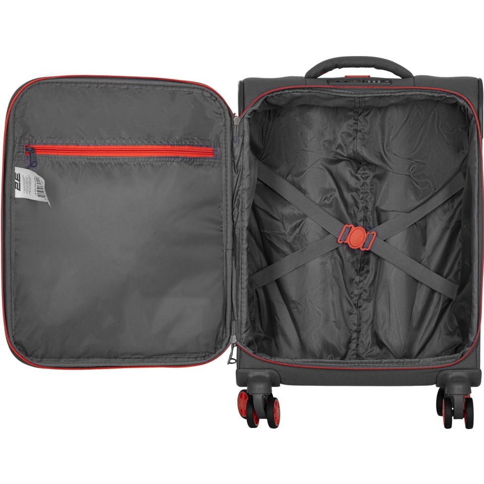 Фото Чемодан 2E Trek 35 л Grey (2E-SPE-TREK-S-GR)