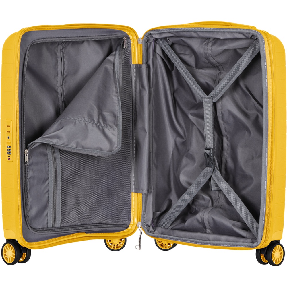 Заказать Чемодан 2E Aero 35/44 л Amber Yellow (2E-SPP-AERO-S-AY)