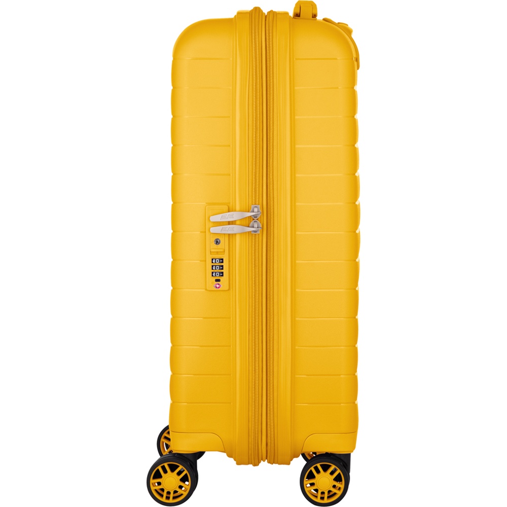 Чемодан 2E Aero 35/44 л Amber Yellow (2E-SPP-AERO-S-AY) Особенности телескопическая ручка