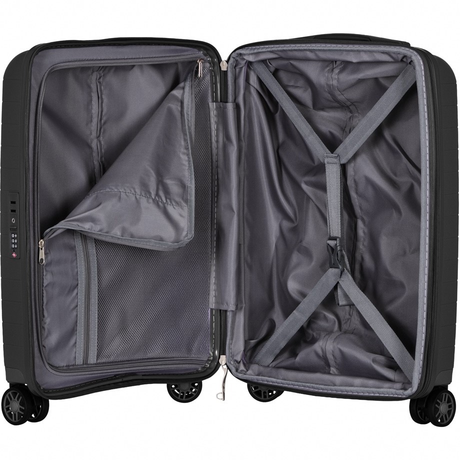 Замовити Валіза 2E Aero 35/44 л Black (2E-SPP-AERO-S-BK)