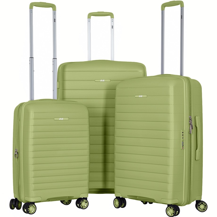 Огляд Валіза 2E Aero 35/44 л Olive Green (2E-SPP-AERO-S-MG)