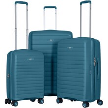 Чемодан 2E Aero 35/44 л Blue (2E-SPP-AERO-S-TB)