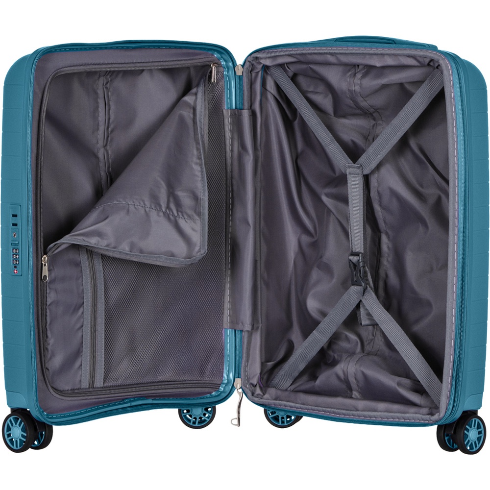 Заказать Чемодан 2E Aero 35/44 л Blue (2E-SPP-AERO-S-TB)