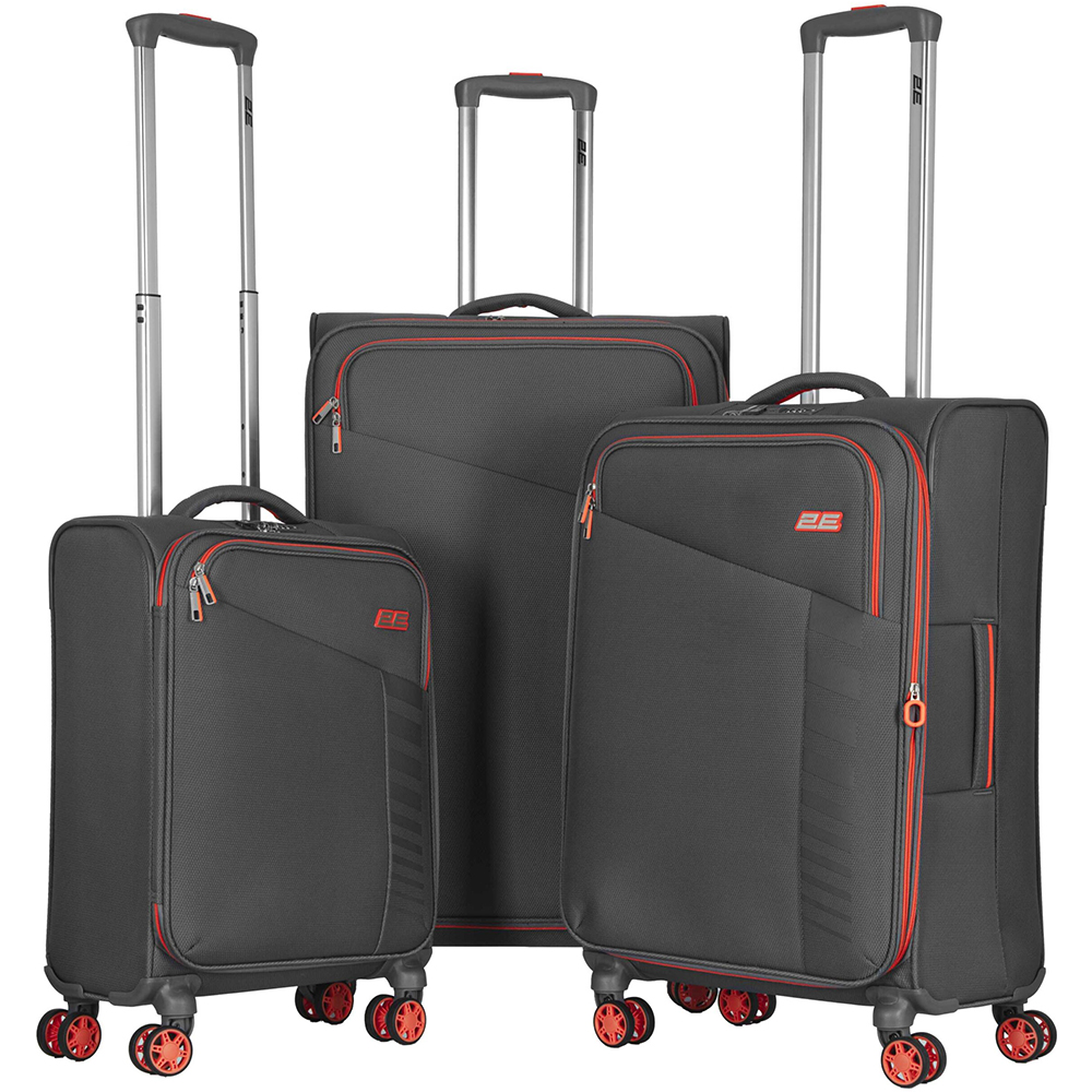 У Фокстрот Валіза 2E Trek 64/78 л Grey (2E-SPE-TREK-M-GR)