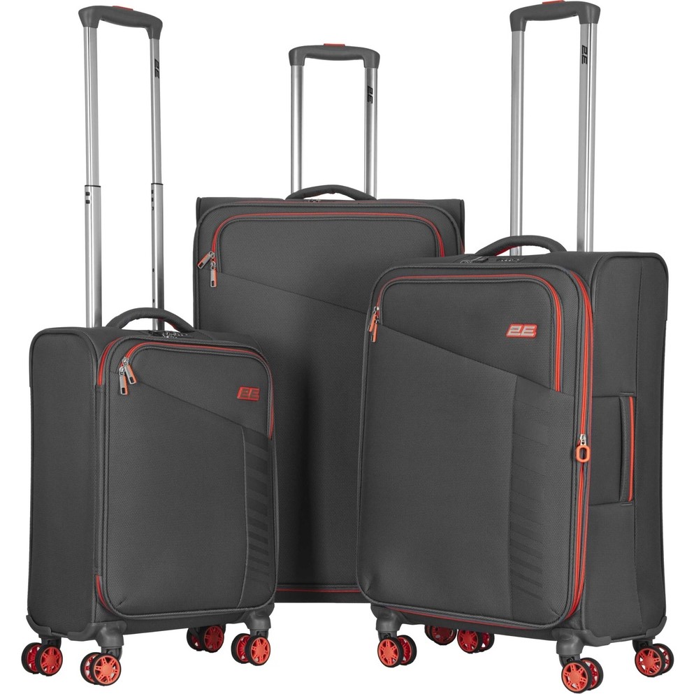 В Фокстрот Чемодан 2E Trek 97/117 л Grey (2E-SPE-TREK-L-GR)