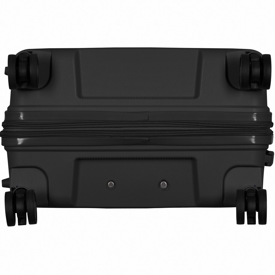 У Фокстрот Валіза 2E Aero 63/78 л Black (2E-SPP-AERO-M-BK)