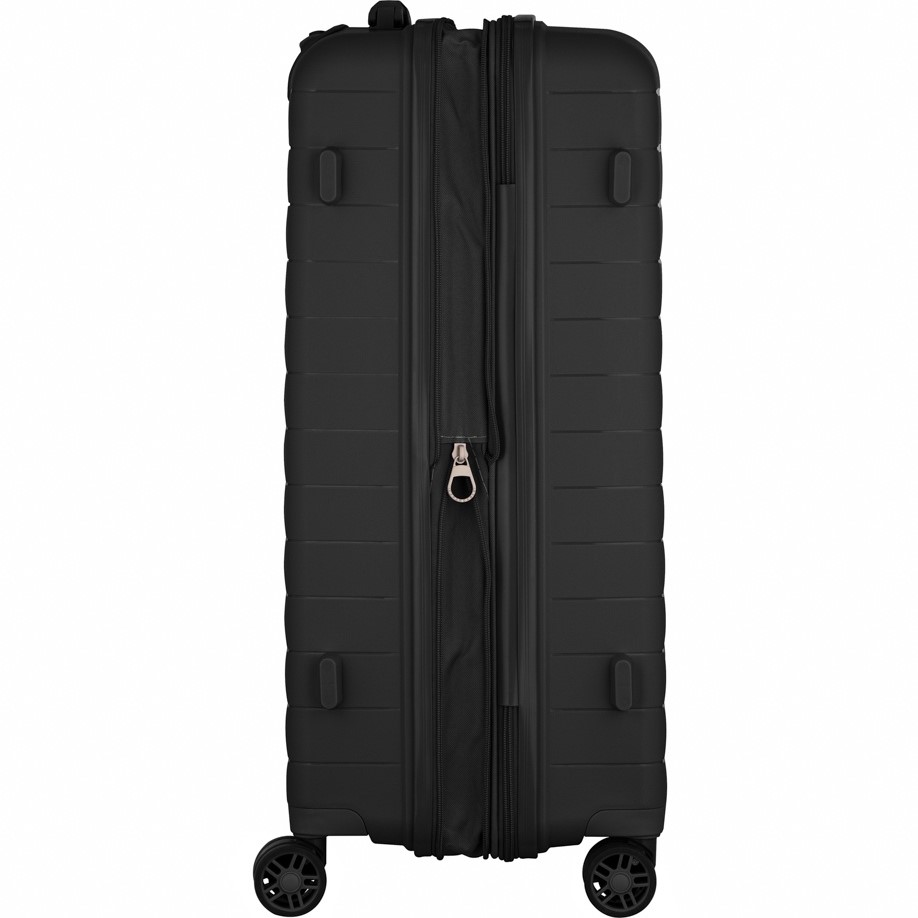 Фото Валіза 2E Aero 63/78 л Black (2E-SPP-AERO-M-BK)