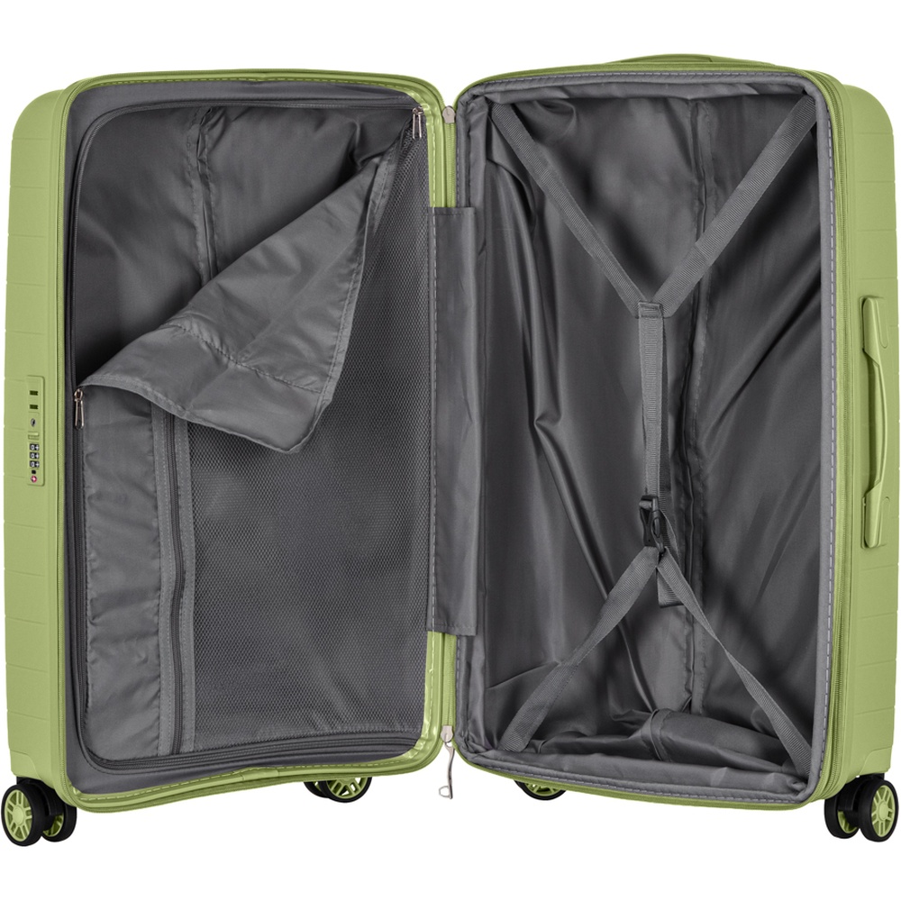 Замовити Валіза 2E Aero 63/78 л Olive Green (2E-SPP-AERO-M-MG)