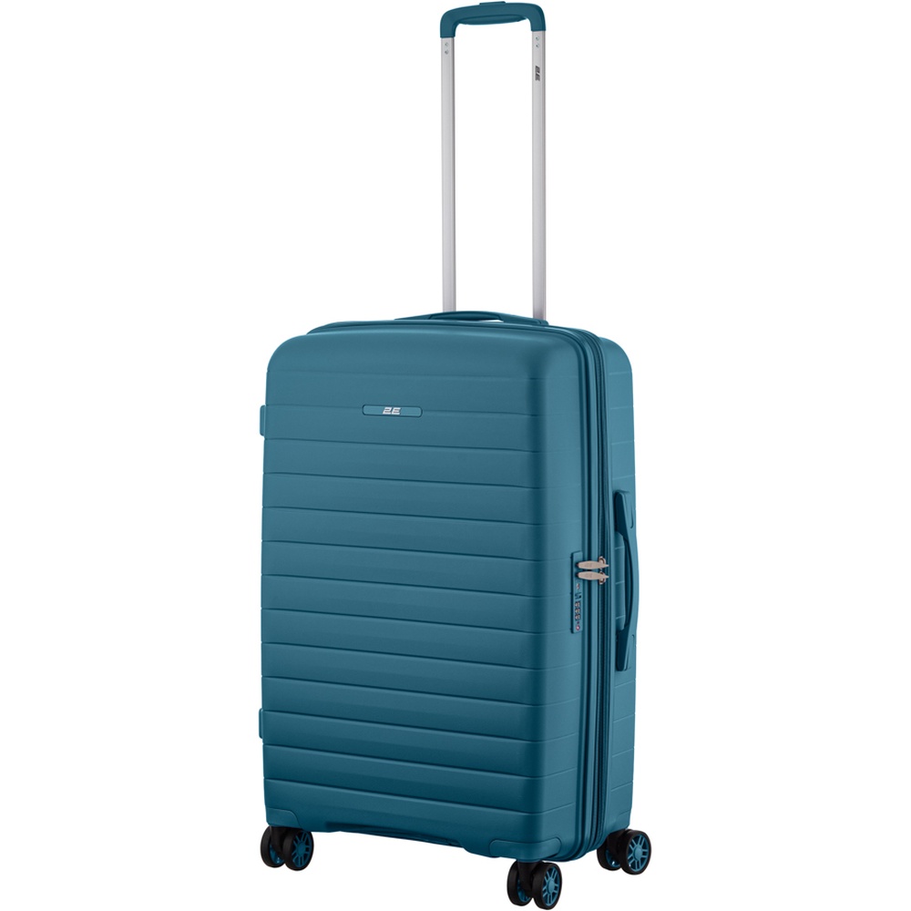 Чемодан 2E Aero 63/78 л Blue (2E-SPP-AERO-M-TB)