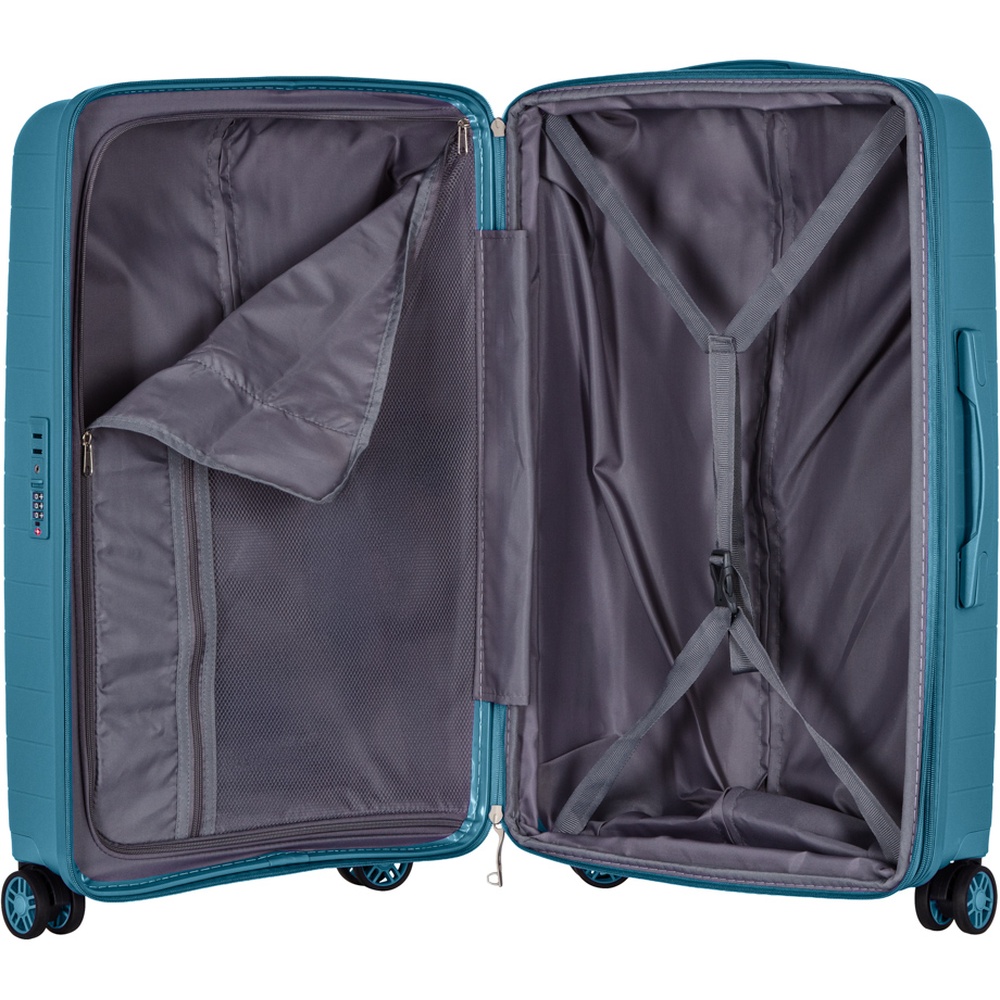 Заказать Чемодан 2E Aero 63/78 л Blue (2E-SPP-AERO-M-TB)