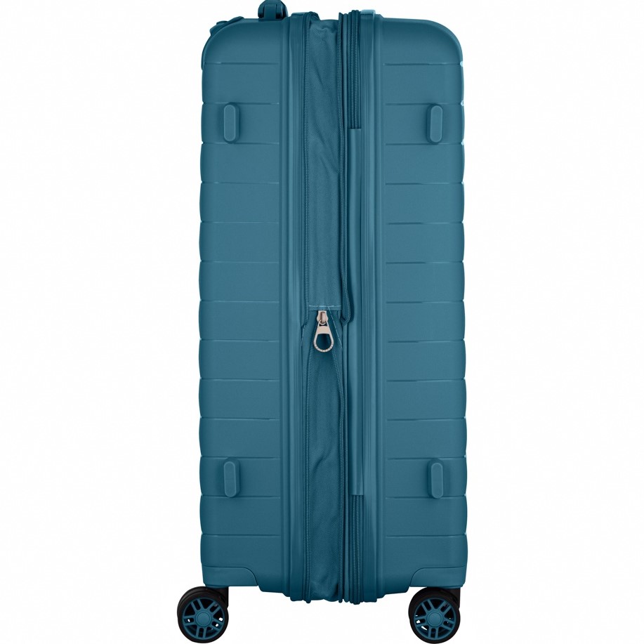 Фото Чемодан 2E Aero 63/78 л Blue (2E-SPP-AERO-M-TB)