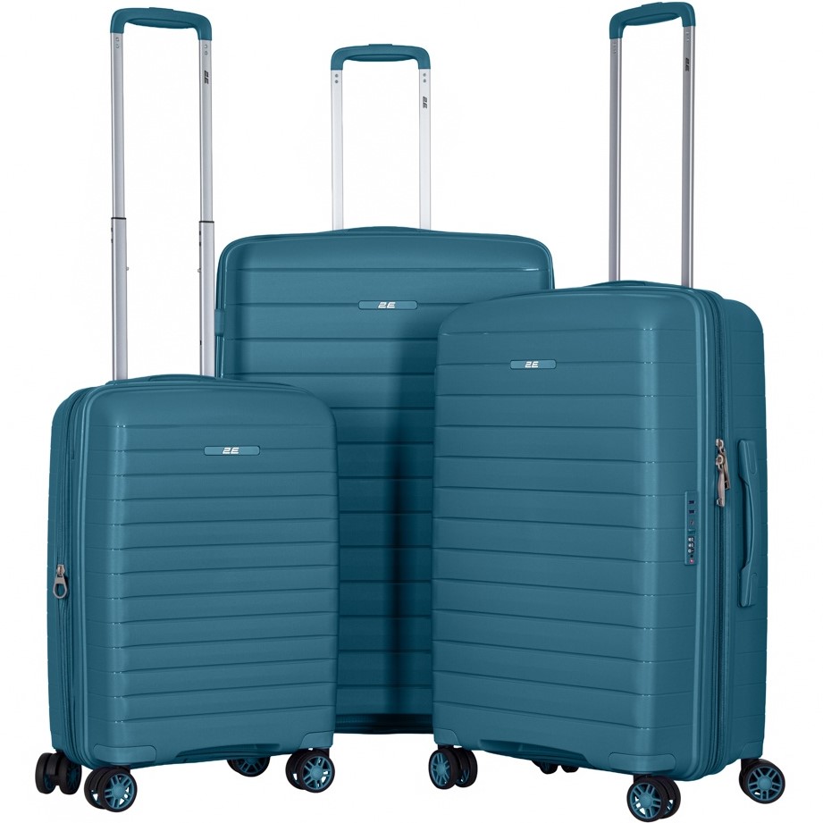 Фото 14 Чемодан 2E Aero 63/78 л Blue (2E-SPP-AERO-M-TB)