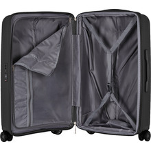 Набор чемоданов 2E Aero M+S Black (2E-SPP-AERO-SET2-BK)