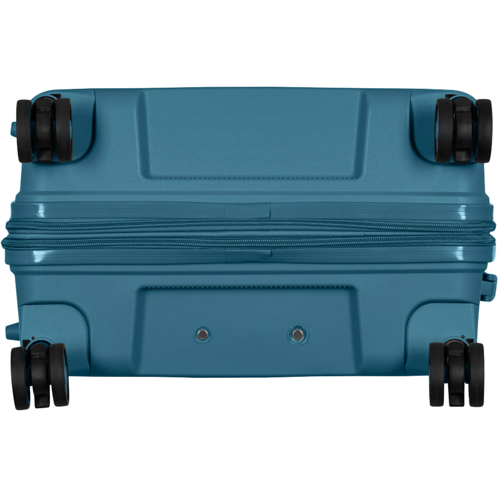 Изображение Набор чемоданов 2E Aero M+S Blue (2E-SPP-AERO-SET2-TB)