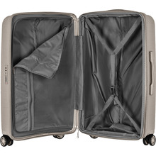 Набор чемоданов 2E Aero M+S Grey-Brown (2E-SPP-AERO-SET2-TP)