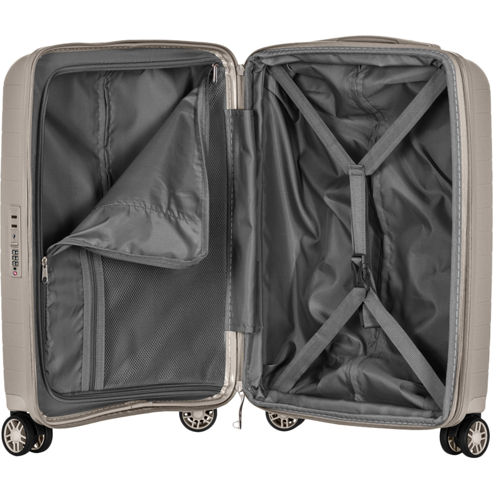 Фото 17 Набор чемоданов 2E Aero M+S Grey-Brown (2E-SPP-AERO-SET2-TP)