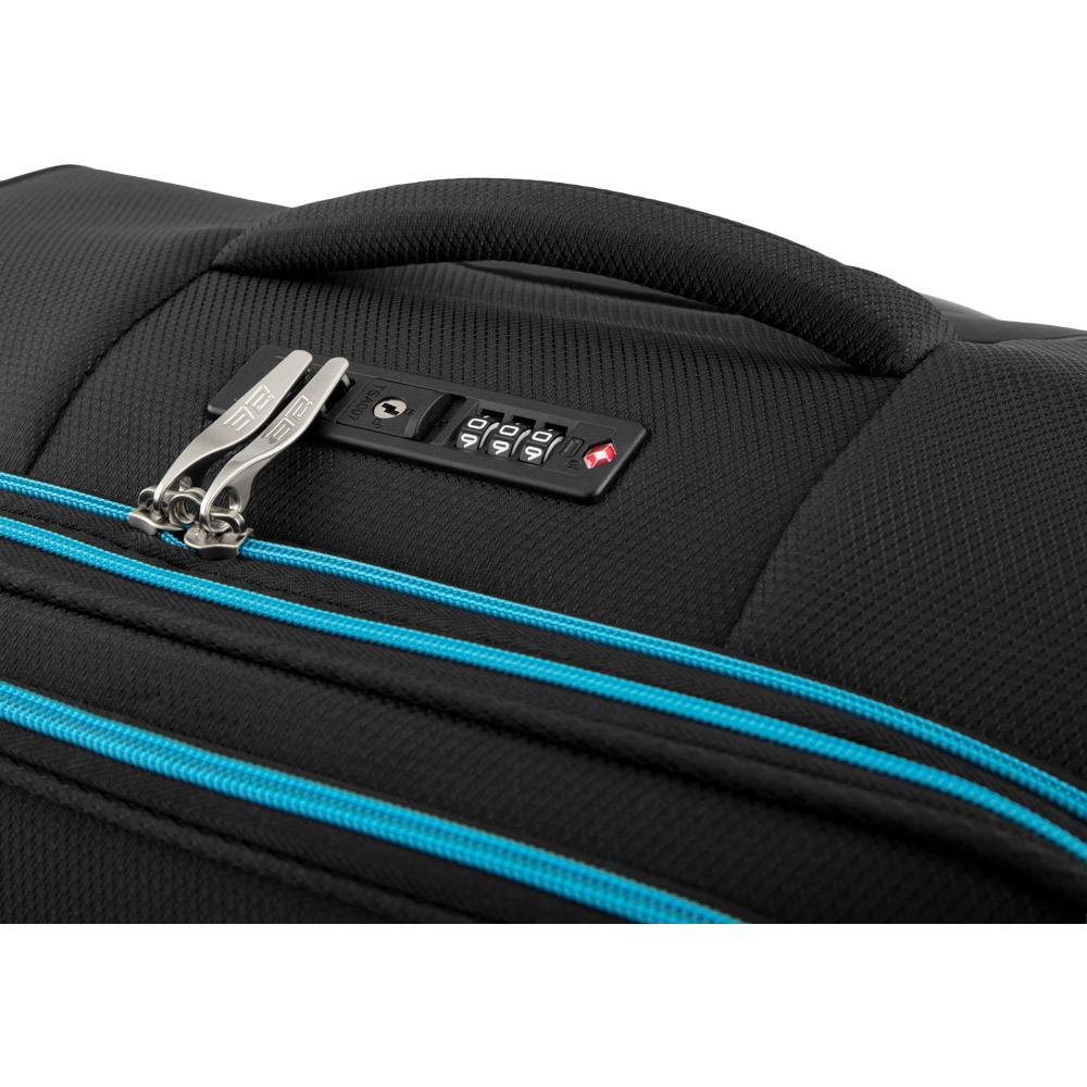 Обзор Набор чемоданов 2E Trek M+S + 2 рюкзаки Cabin 2E-BPET-CABIN-BK Black (2E-SPE-TREK-SET4-BK)