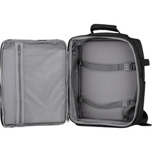 Набор чемоданов 2E Trek M+S + 2 рюкзаки Cabin 2E-BPET-CABIN-BK Black (2E-SPE-TREK-SET4-BK)