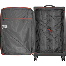 Набор чемоданов 2E Trek M+S + 2 рюкзаки Cabin 2E-BPET-CABIN-GR Grey (2E-SPE-TREK-SET4-GR)