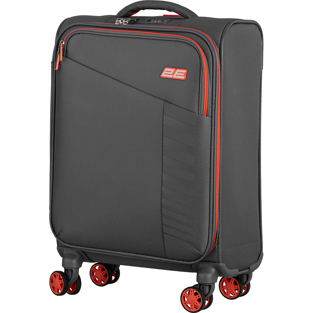 Изображение Набор чемоданов 2E Trek M+S + 2 рюкзаки Cabin 2E-BPET-CABIN-GR Grey (2E-SPE-TREK-SET4-GR)