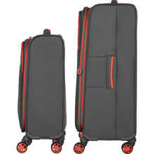 Набор чемоданов 2E Trek M+S + 2 рюкзаки Cabin 2E-BPET-CABIN-GR Grey (2E-SPE-TREK-SET4-GR)