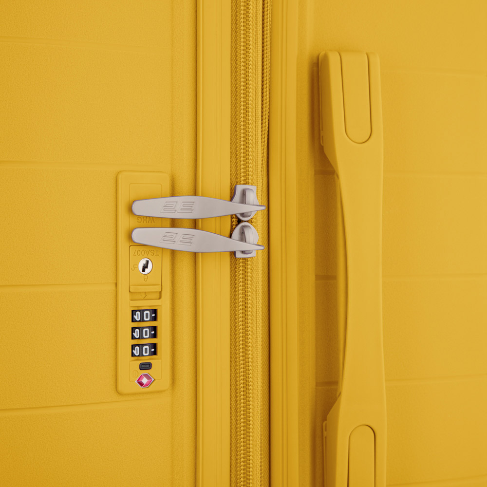 Фото 18 Набор чемоданов 2E Aero L+M+S Amber Yellow (2E-SPP-AERO-SET3-AY)