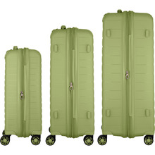 Набор чемоданов 2E Aero L+M+S Olive Green (2E-SPP-AERO-SET3-MG)