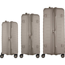 Набір валіз 2E Aero L+M+S Grey-Brown (2E-SPP-AERO-SET3-TP)