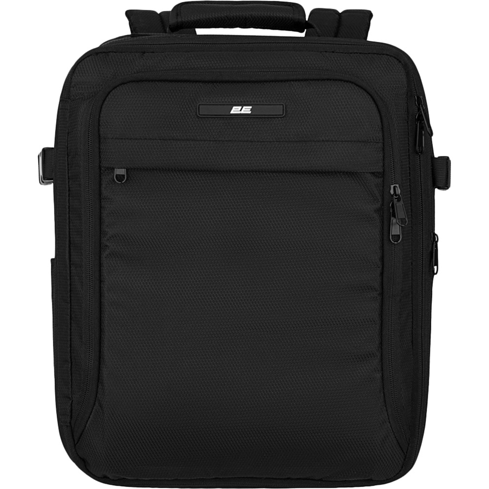 Фото 28 Набір валіз 2E Trek (L+M+S) + 3 рюкзаки Cabin 2E-BPET-CABIN-BK Black (2E-SPE-TREK-SET6-BK)