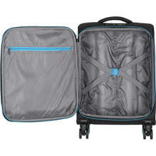 Набір валіз 2E Trek (L+M+S) + 3 рюкзаки Cabin 2E-BPET-CABIN-BK Black (2E-SPE-TREK-SET6-BK)