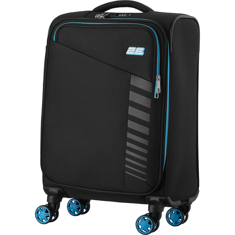 Зображення Набір валіз 2E Trek (L+M+S) + 3 рюкзаки Cabin 2E-BPET-CABIN-BK Black (2E-SPE-TREK-SET6-BK)