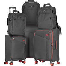 Набір валіз 2E Trek L+M+S + 3 рюкзаки Cabin 2E-BPET-CABIN-GR Grey (2E-SPE-TREK-SET6-GR)