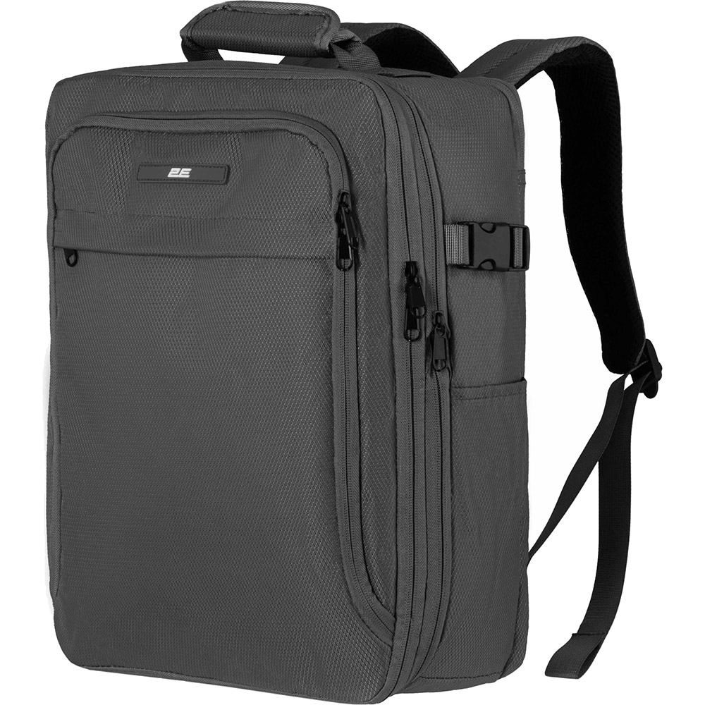 Фото 26 Набір валіз 2E Trek L+M+S + 3 рюкзаки Cabin 2E-BPET-CABIN-GR Grey (2E-SPE-TREK-SET6-GR)