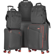 Набір валіз 2E Trek L+M+S + 3 рюкзаки Cabin 2E-BPET-CABIN-GR Grey (2E-SPE-TREK-SET6-GR)