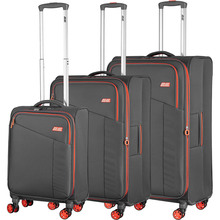 Набір валіз 2E Trek L+M+S + 3 рюкзаки Cabin 2E-BPET-CABIN-GR Grey (2E-SPE-TREK-SET6-GR)