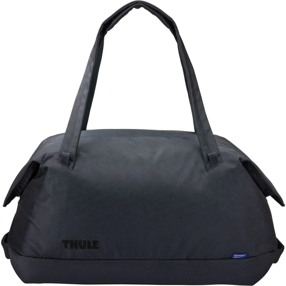Дорожная сумка THULE Subterra 2 Duffel Bag TSWD-435 35 л Dark Slate (3205063) Дополнительно Крепится к багажу на колесах; Съемный внутренний карман-перегородка; Сертификат bluesign