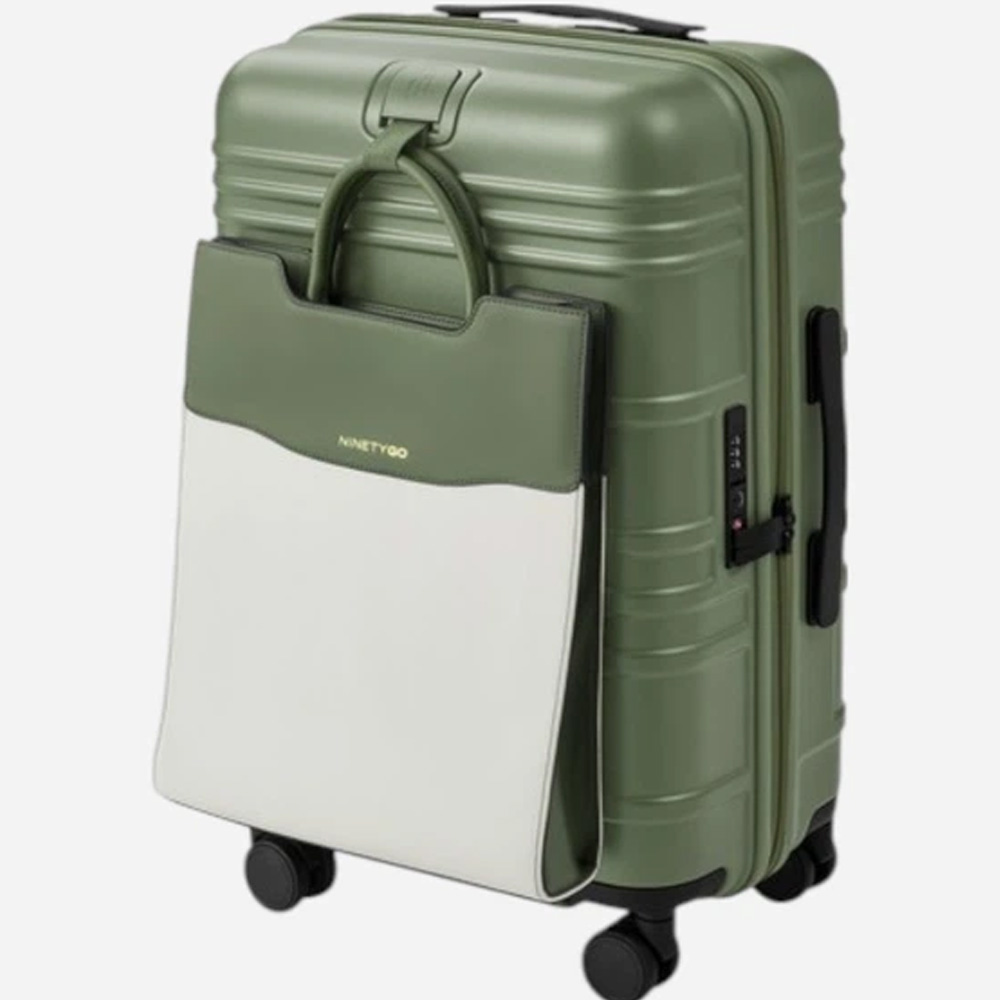 В Фокстрот Чемодан дорожный NINETYGO Xiaomi Modern Luggage 28" Green (6941413244589)