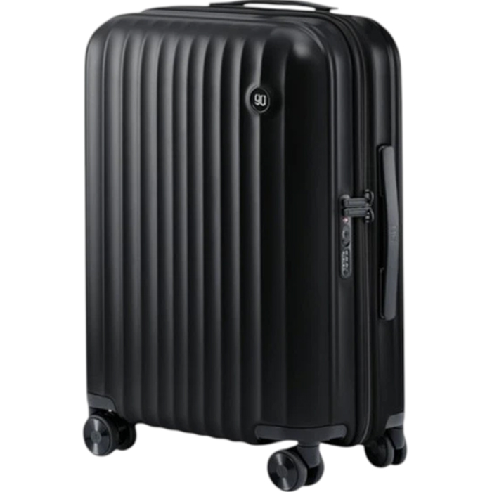 Валіза NINETYGO Xiaomi Elbe Luggage 24" Black (6971732585377) Замок вбудований TSA