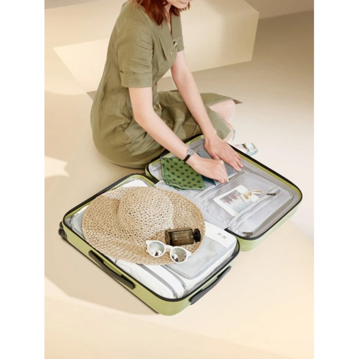 Фото 15 Валіза NINETYGO Xiaomi Elbe Luggage 24" Green (6971732585421)