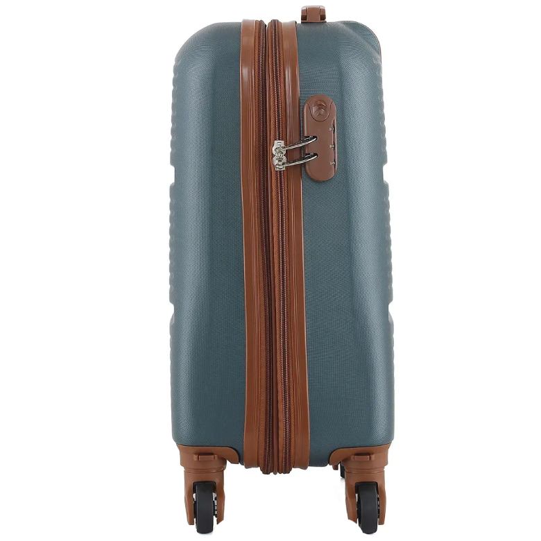 Валіза Semi Line 20" S Petrol (T5713-1) Особливості ремені для фіксації