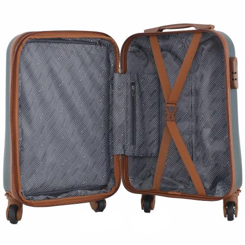 Зовнішній вигляд Валіза Semi Line 20" S Petrol (T5713-1)