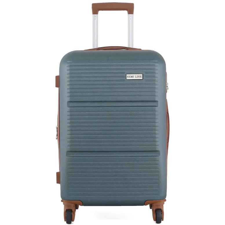 Чемодан Semi Line 28" L Petrol (T5713-3) Замок встроенный