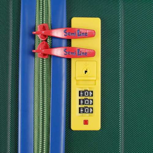 Фото Валіза Semi Line 20" S Dark Green (T5805-1)