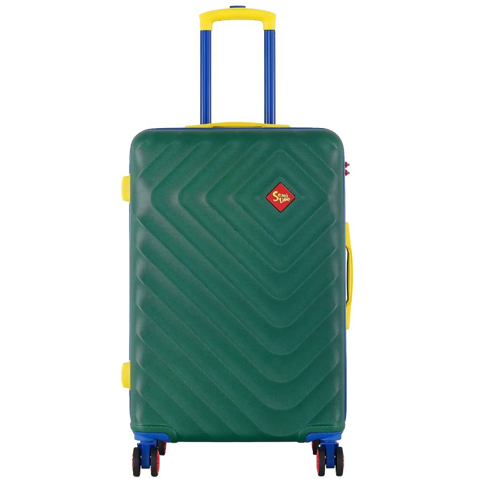 Чемодан Semi Line 28" L Dark Green (T5805-3) Замок встроенный