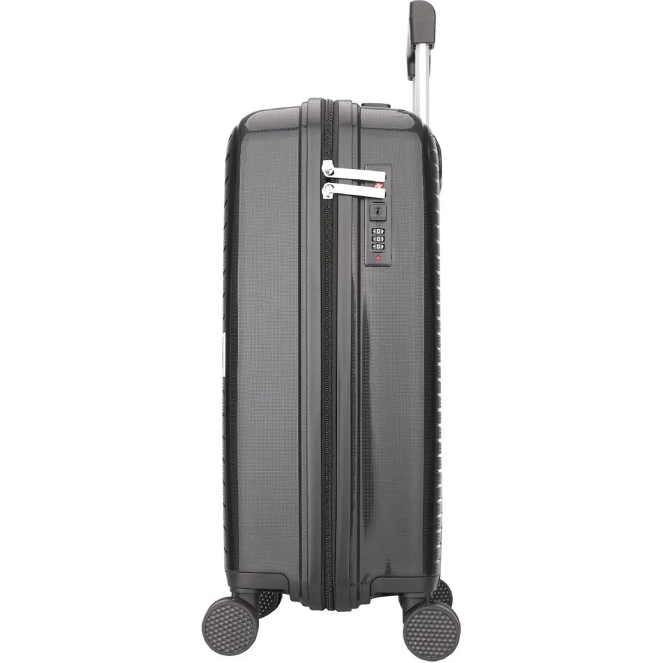 Чемодан Semi Line 20" S Black (T5826-1) Особенности телескопическая ручка